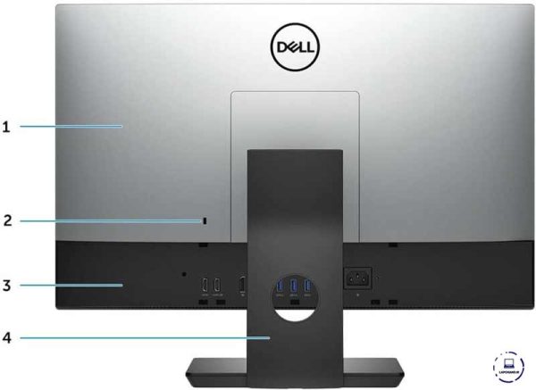 all in one dell 7460 8500 i5 8gb ram 256gb ssd 24inch