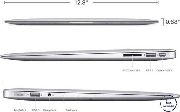 macbook air 2017 i7 8gb ram 13 inch لپ تاپ استوک