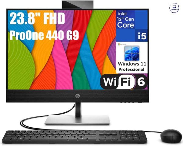 HP 440 G9 (NEW) i5 12500t 16gb ram 256gb ssd 24inch